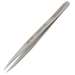 Tweezers, Economy, Straight, Sharp, Stainless Steel, Anti-Magnetic, 4.5" OAL
